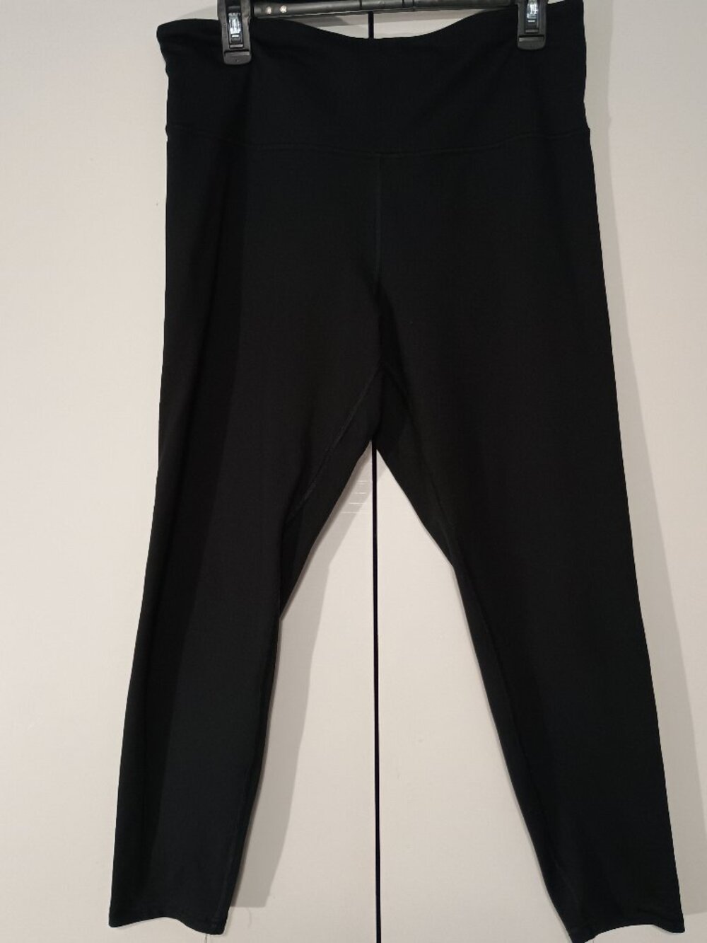 Zobha Women’s Black High Rise Athletic Leggings Yoga Workout Pants Size XL
